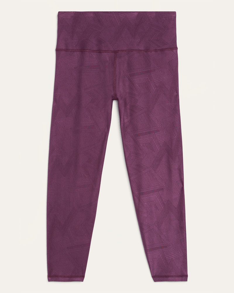 Front of plus size Ivana Geometric Print Legging by Lola Getts | Dia&Co | dia_product_style_image_id:173878